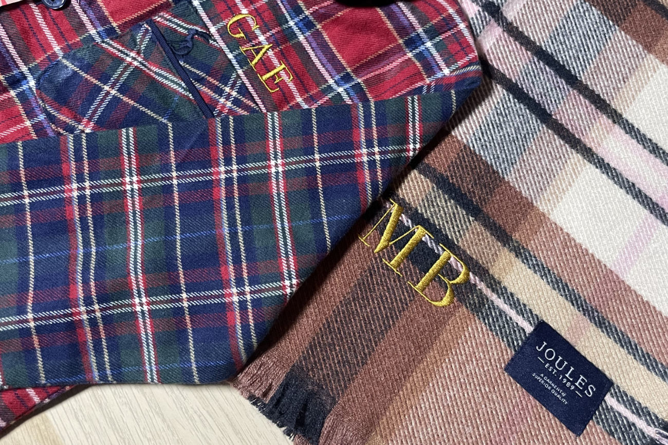 The exclusive in-store embroidery event at Joules Cirencester takes place on 2nd December